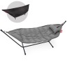 Hamac Superb Rock Grey Version DELUXE avec rack Noir
