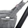 Hamac Superb Rock Grey Version DELUXE avec rack Noir