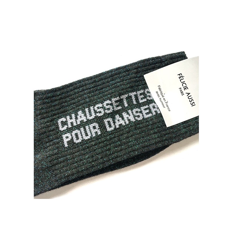 Chaussettes pour danser/Paillettes 36/40