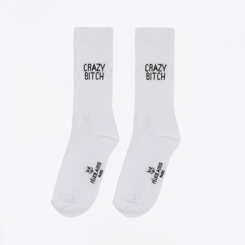 Chaussettes Crazy Bitch 36/40