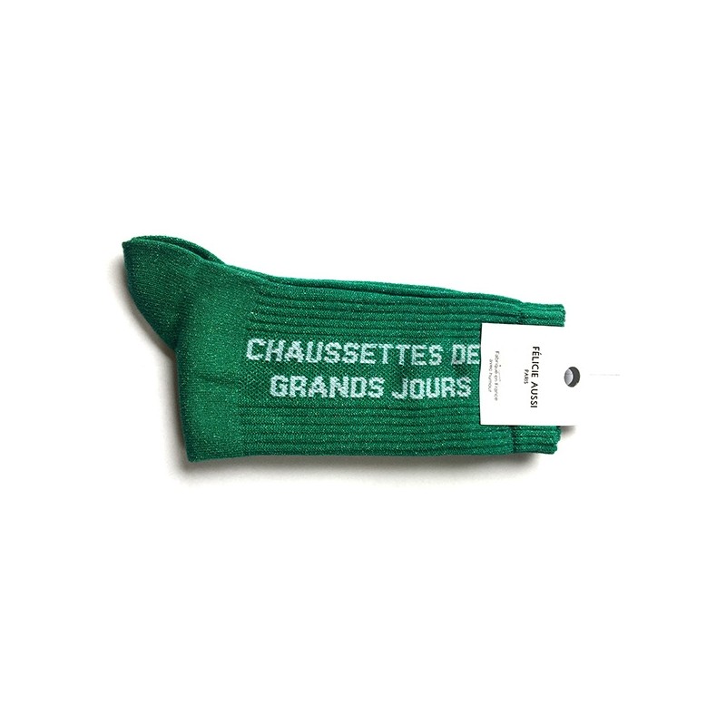 Chaussettes des grands jours 36/40 Paillettes