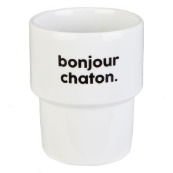 Mug Bonjour Chaton