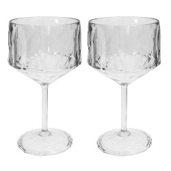 CLUB 15 Verres à cocktail S/2