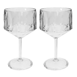 CLUB 15 Verres à cocktail S/2