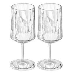 CLUB 4 Verres à vin 300 ml S/2
