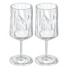 CLUB 4 Verres à vin 300 ml S/2