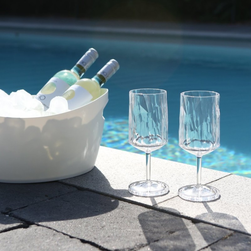 CLUB 4 Verres à vin 300 ml S/2