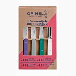 Coffret 4 couteaux Les essentiels du cuisinier / Bleu