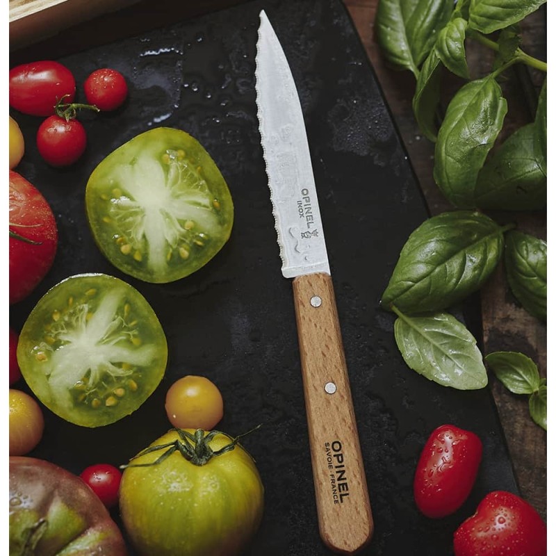 Couteau de cuisine cranté n°113