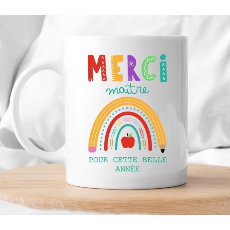 Mug Merci Maître/Maîtresse