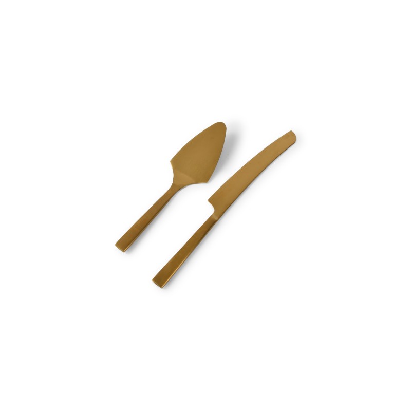 EQUIP Set de 2 couverts à tarte/couteau