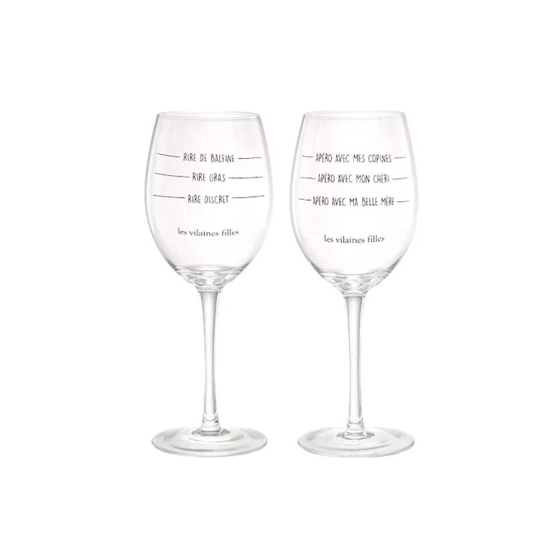 Set 2 verres Apero Belle Mère