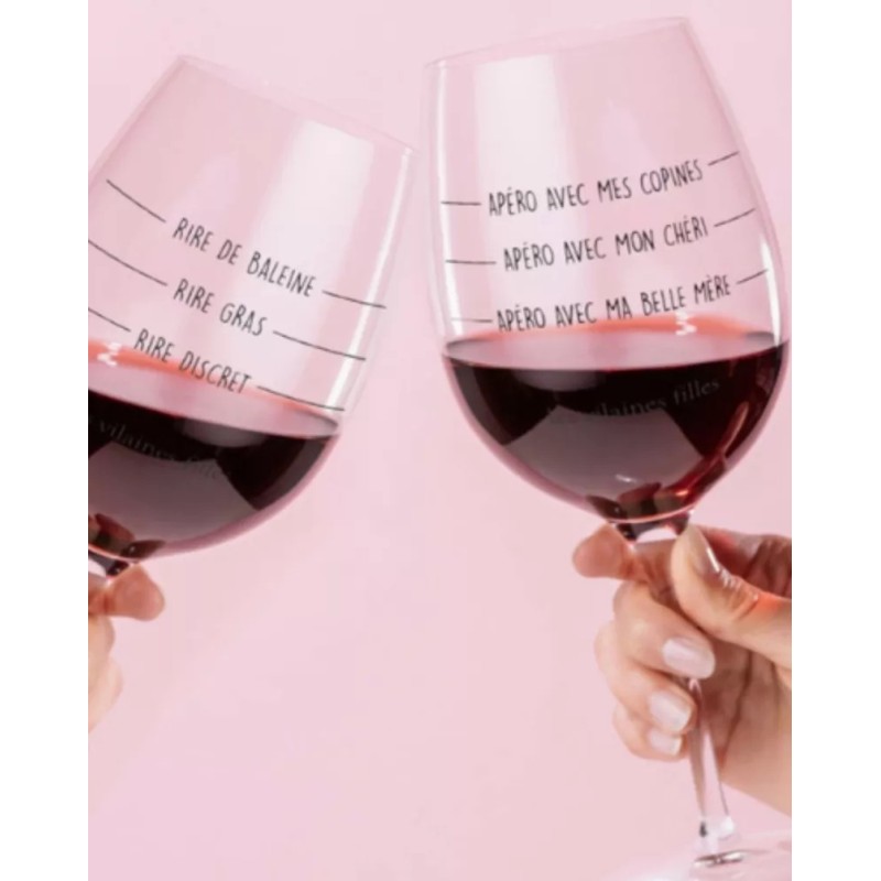 Set 2 verres Apero Belle Mère