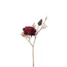 Rose tige dorée avec bourgeons