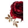 Rose tige dorée avec bourgeons