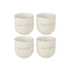Tasses 200ml S/4 Viser la lune