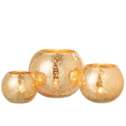 CRAQ photophores Boule Or