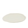 Plateau décoratif irrégulier alu Blanc