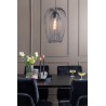 MIRAGE Plateau Rond miroir gris fumé