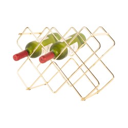 DIAMONDS Rack à vin Doré