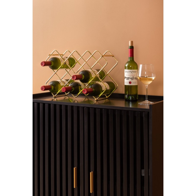 DIAMONDS Rack à vin Doré