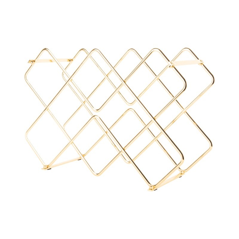 DIAMONDS Rack à vin Doré