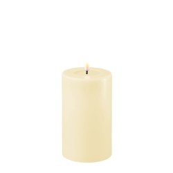 Bougie Cylindre LED 7.5 12.5 Ivoir