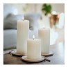 Bougie Cylindre LED 7.5 12.5 Ivoir