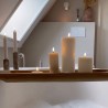 Bougie Cylindre LED 7.5 12.5 Ivoir