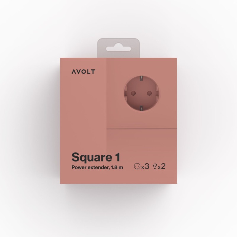 AVOLT Multiprise magnet coloré