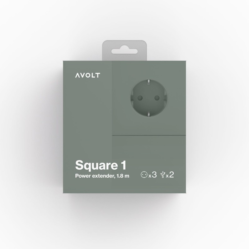 AVOLT Multiprise magnet coloré