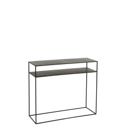 Console type Industriel metal Noir /Rectangulaire