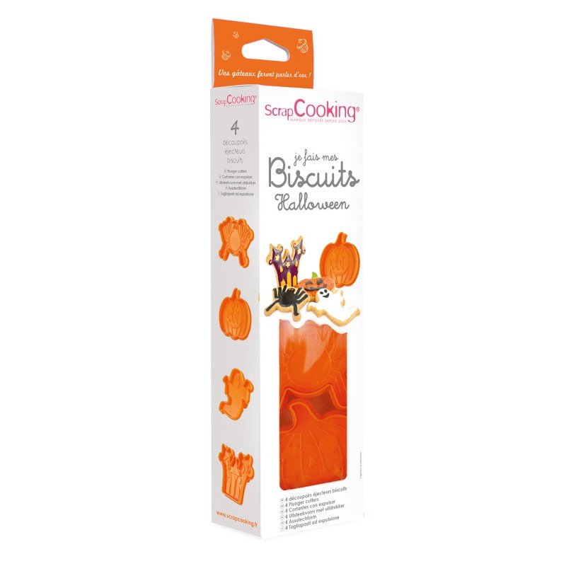 Kit Je fais mes biscuits d'Halloween