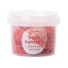 Confettis de bain Coeur Rouge Fraise