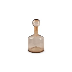 FERA Vases avec bouchon Ambre