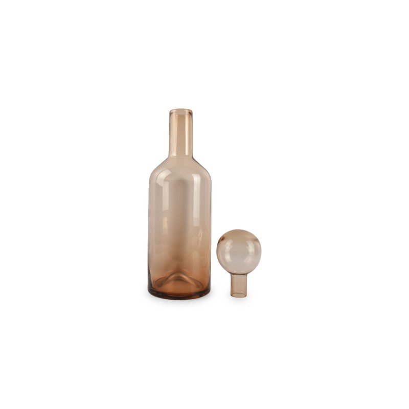 FERA Vases avec bouchon Ambre