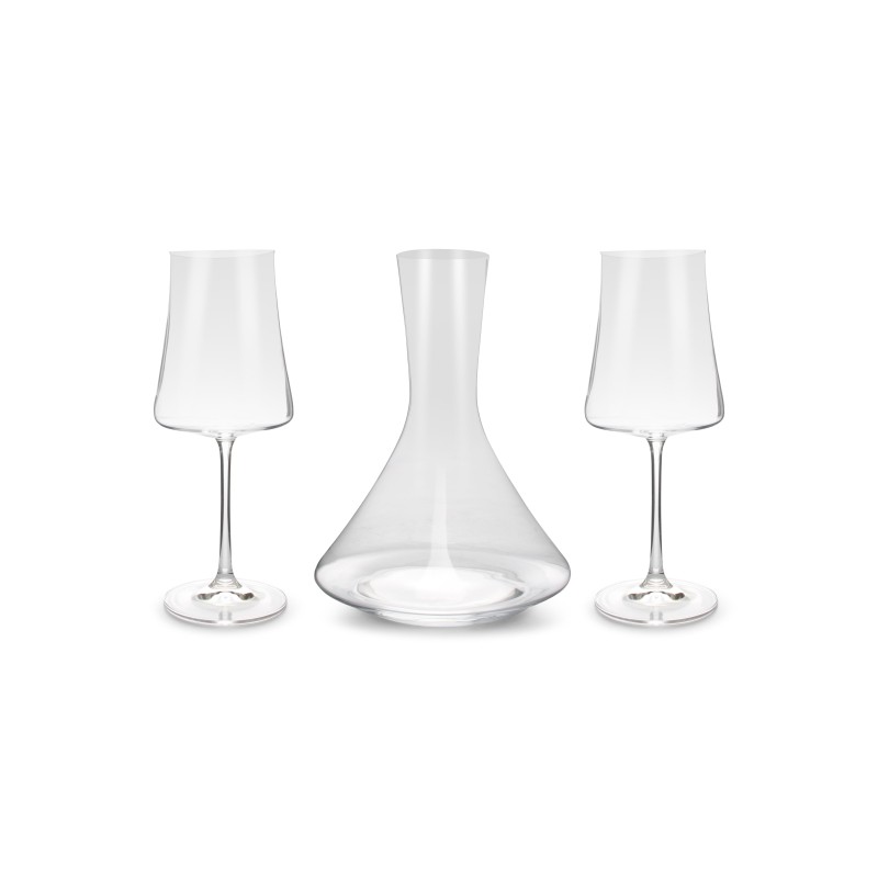 MUZE Coffret cadeau 2 verres avec carafe
