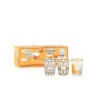 Coffret Trio Travel Candle Baobab Box Orange