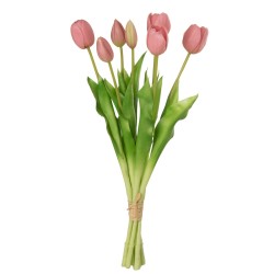 Bouquet Tulipes Vieux Rose