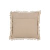 Coussin mousseline avec franges