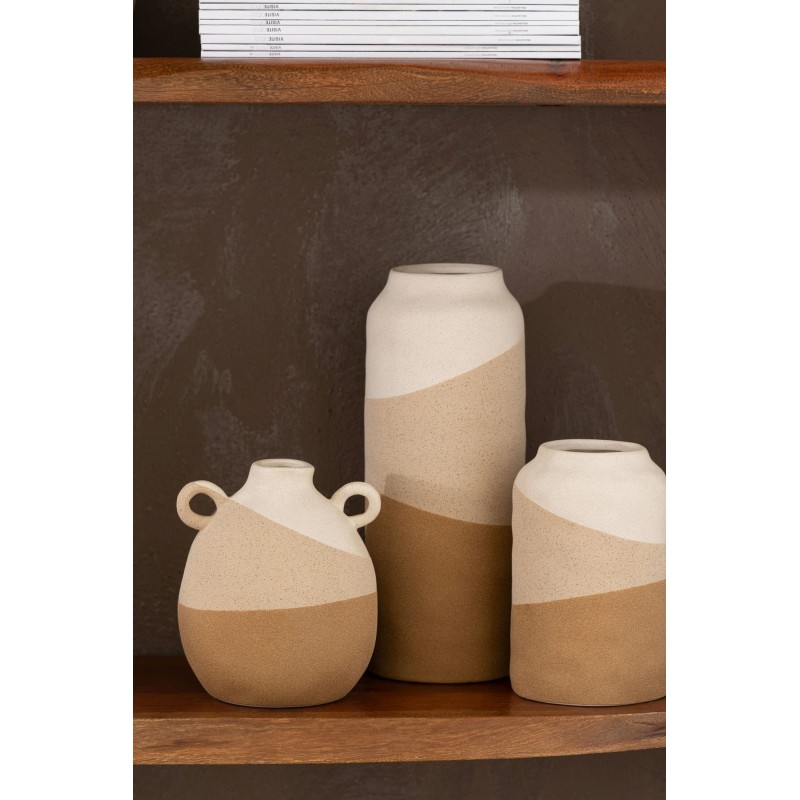 SAND Vase cylindre ceramique Grès