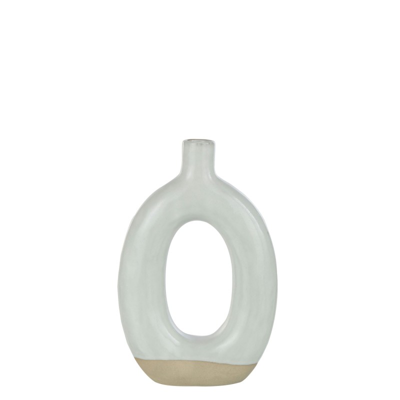 HERCULE collection Vases en porcelaine blanc/beige
