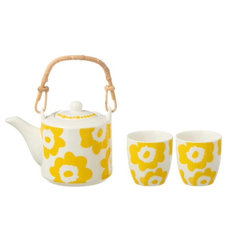 Maria Coffret Théière Jaune