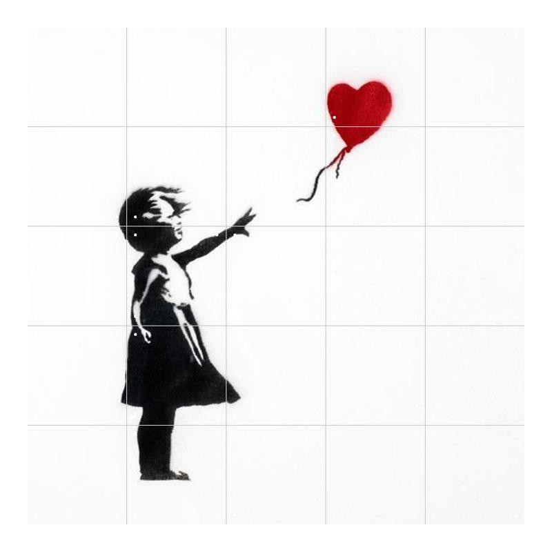 Girl with Balloon BANKSY Poster