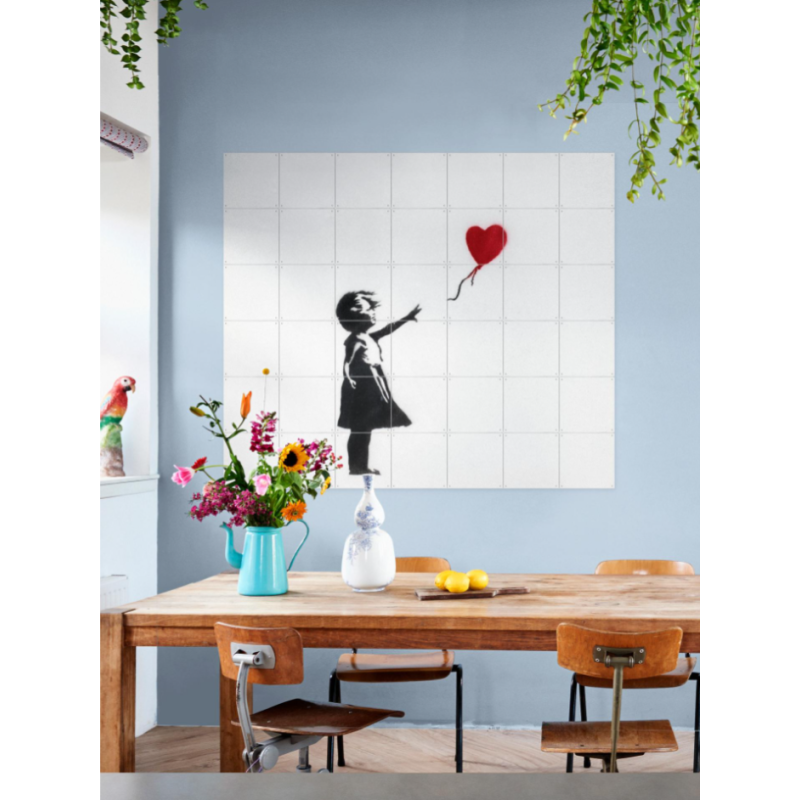 Girl with Balloon BANKSY Poster