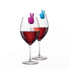 PEACE Lot de 8 Marques verres
