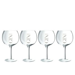 Pack de 4 verres ballons GIN