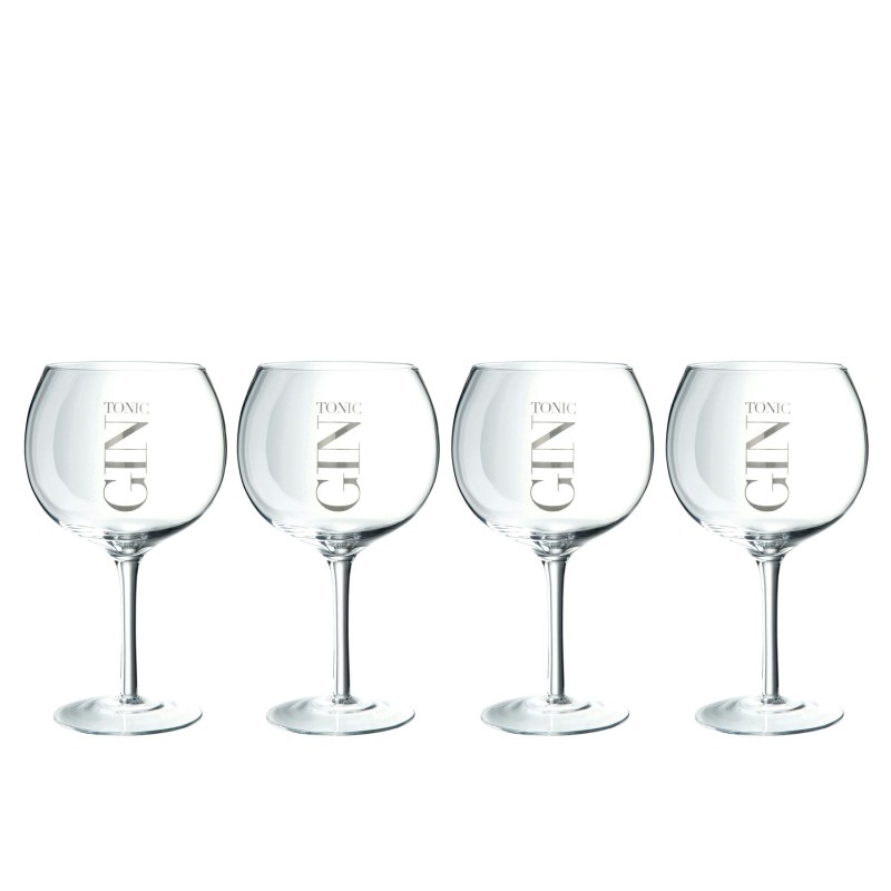 Pack de 4 verres ballons GIN