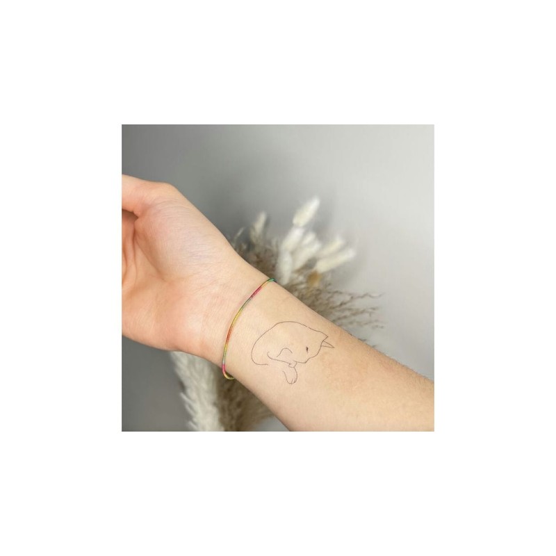 Tete chat Pack de 5 Tattoos