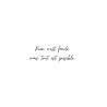 Rien n'est facile tout est possible Pack de 5 Tattoos